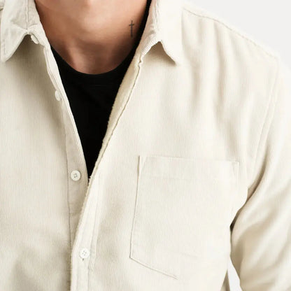 Classic corduroy long-sleeve shirt for men | Stéphane Parker -8