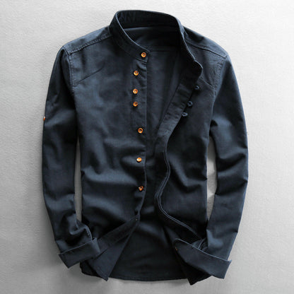 Smart linen shirt for men | Osaka -2