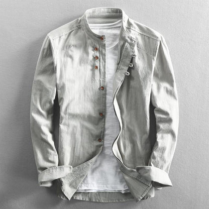 Smart linen shirt for men | Osaka -3
