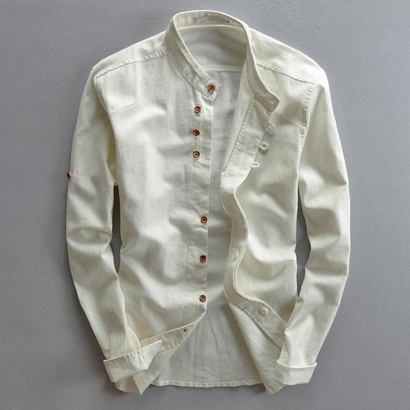 Smart linen shirt for men | Osaka -4