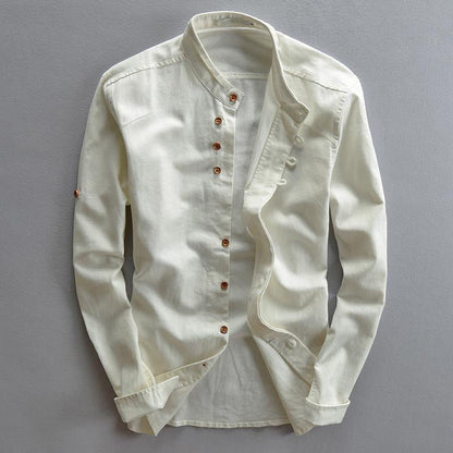 Smart linen shirt for men | Osaka -4