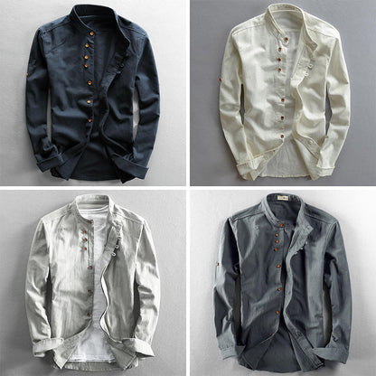 Smart linen shirt for men | Osaka -5