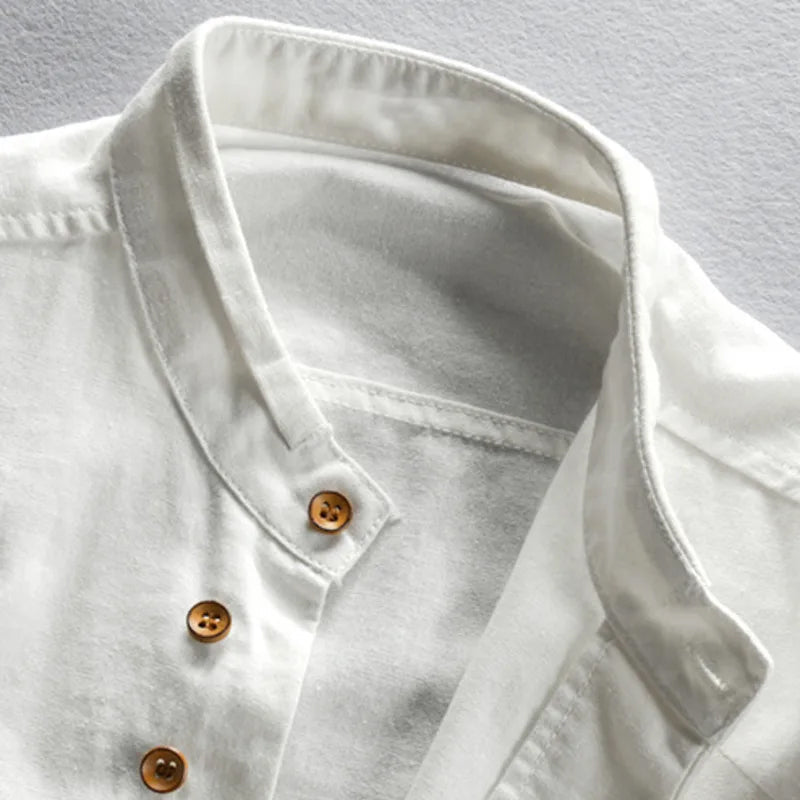 Smart linen shirt for men | Osaka -8