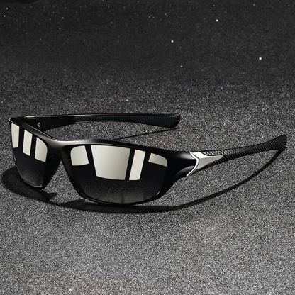 Lightweight polarised wraparound sport sunglasses for men | Ravelo -6