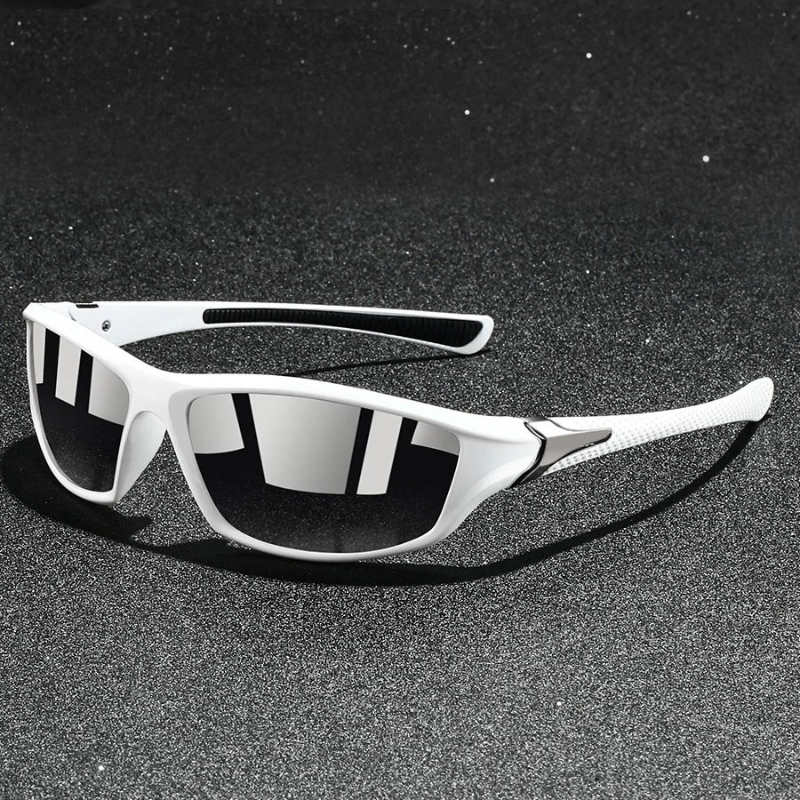 Lightweight polarised wraparound sport sunglasses for men | Ravelo -7