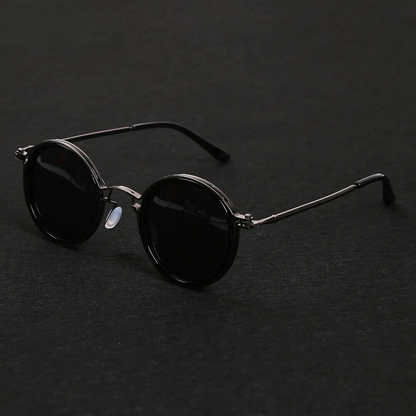 Sleek polarised metal frame sunglasses for men | Solis -3