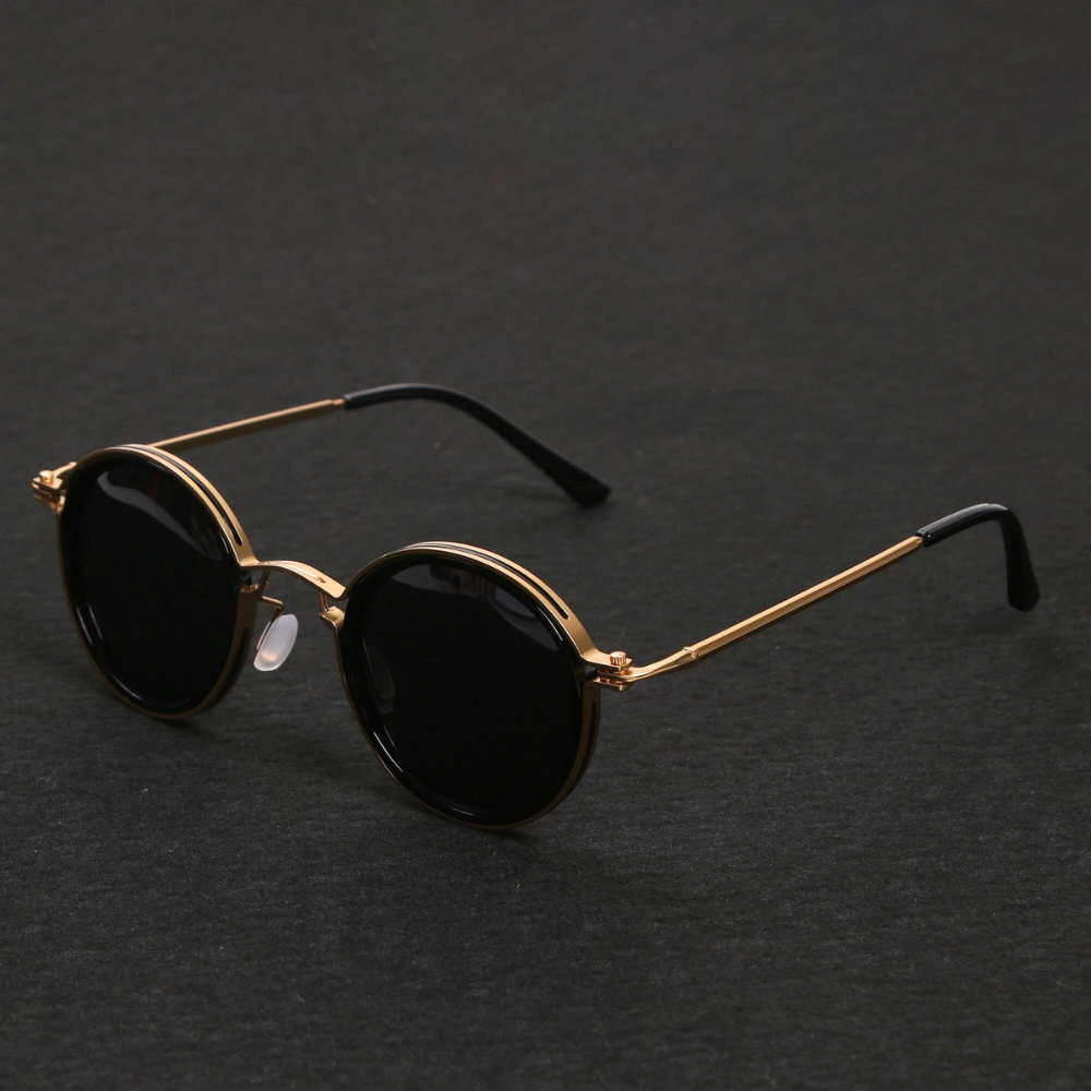 Sleek polarised metal frame sunglasses for men | Solis -1