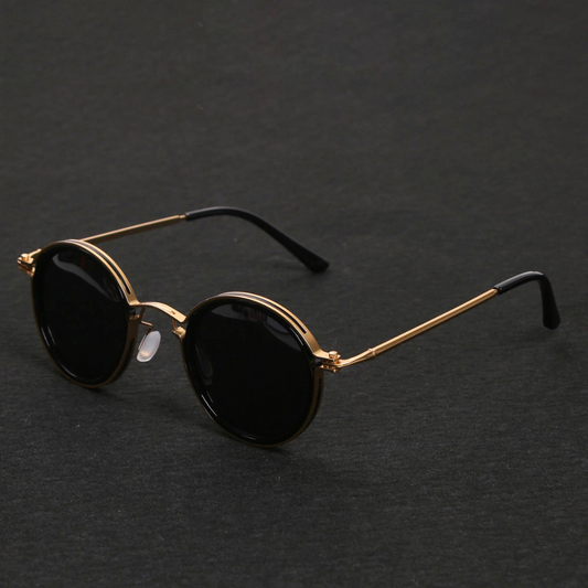 Sleek polarised metal frame sunglasses for men | Solis -1