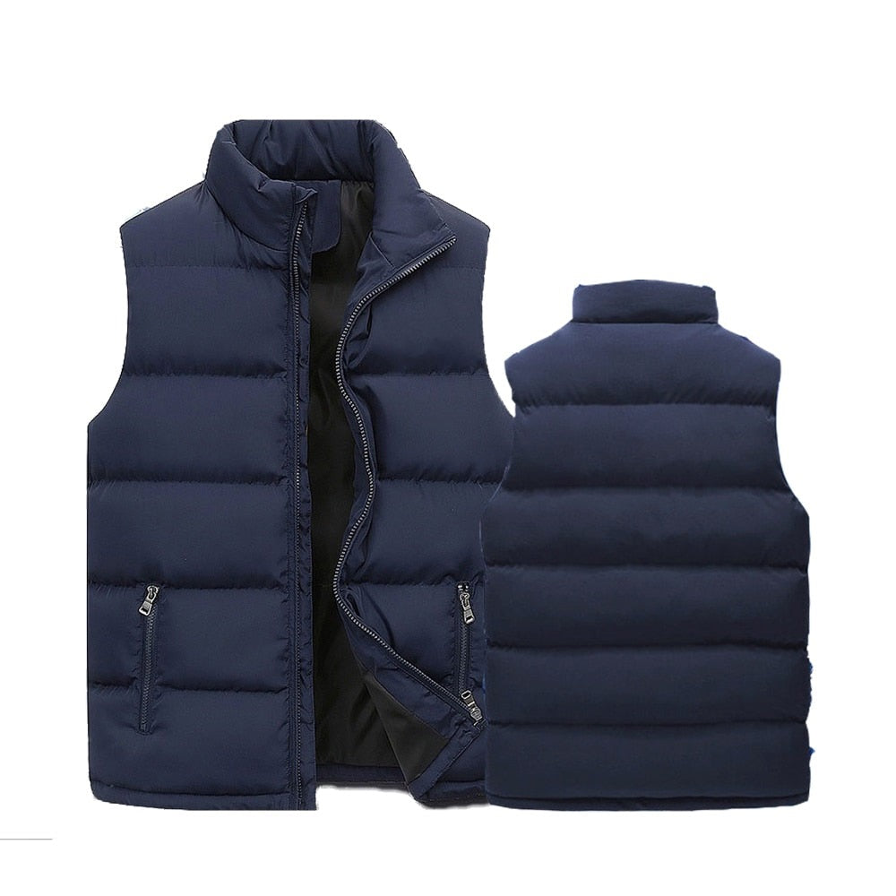 Warm quilted sleeveless gilet for men | Hugo -2
