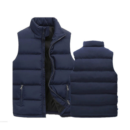 Warm quilted sleeveless gilet for men | Hugo -2