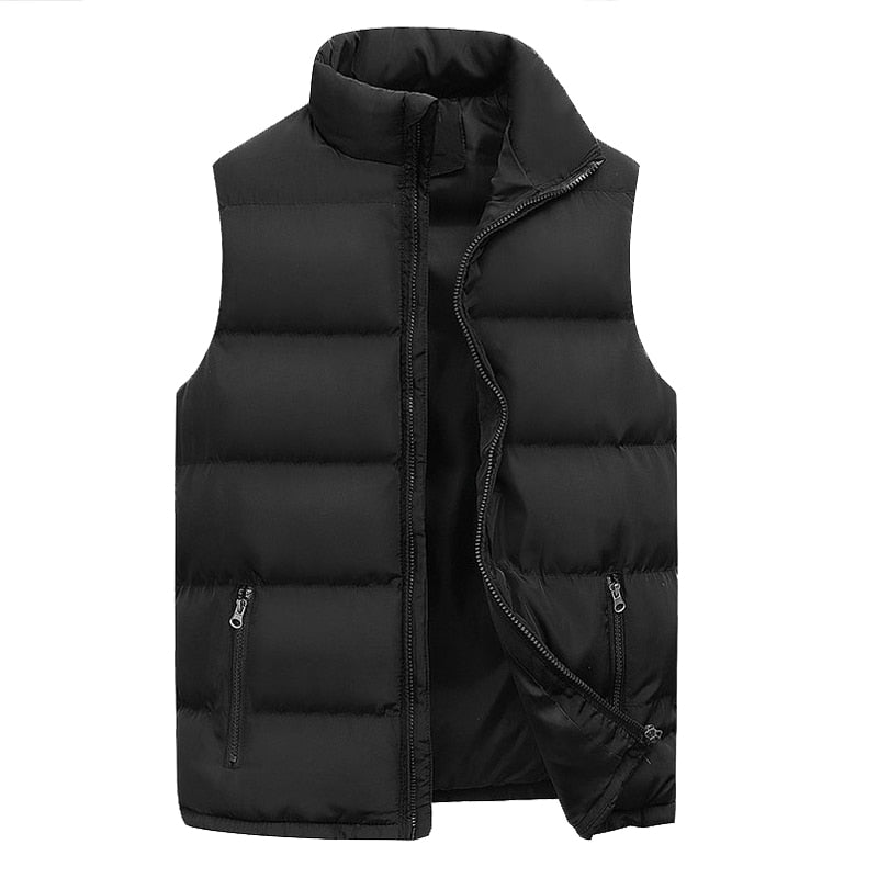 Warm quilted sleeveless gilet for men | Hugo -3