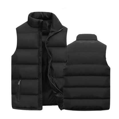 Warm quilted sleeveless gilet for men | Hugo -4