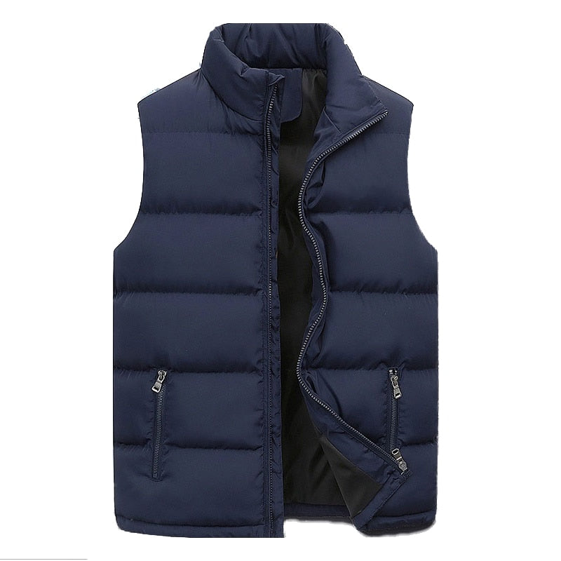 Warm quilted sleeveless gilet for men | Hugo -1