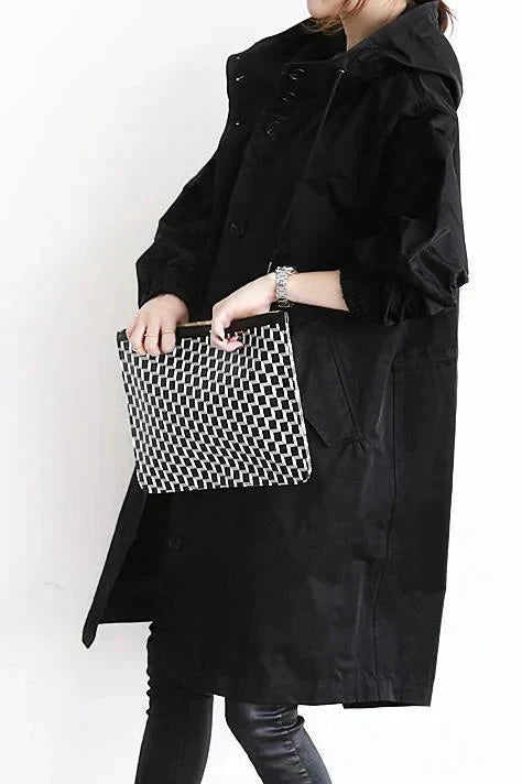Urban oversize hooded waterproof raincoat for women | Elizabeth -5