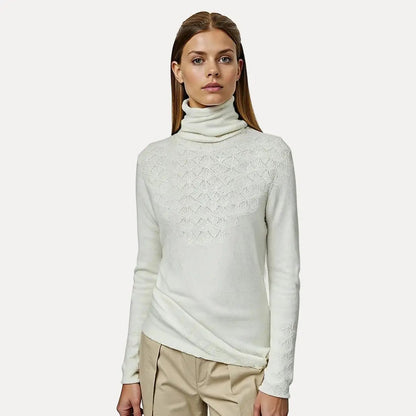 Soft cosy turtleneck sweater for women | Emmeline -2