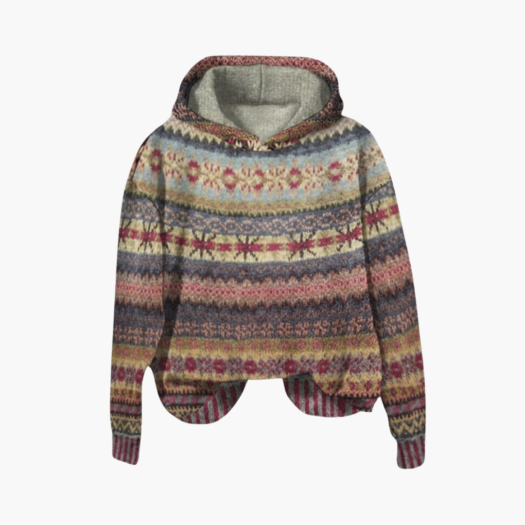 Relaxed everyday pullover hoodie for women -1