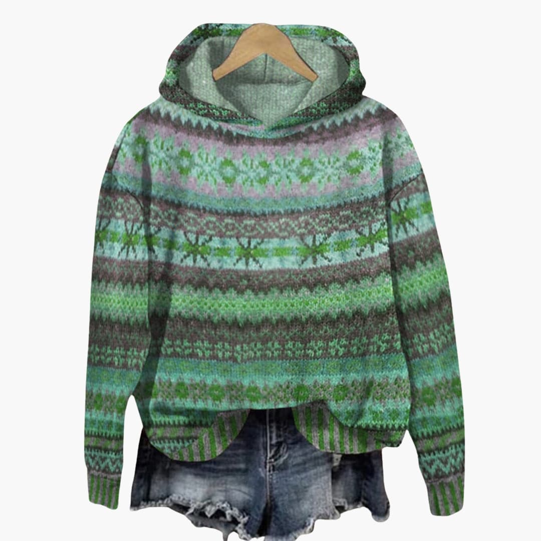 Relaxed everyday pullover hoodie for women -3