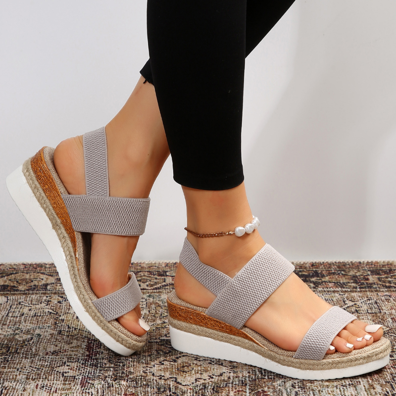 Supportive adjustable sandals with breathable open design for women | Arlena