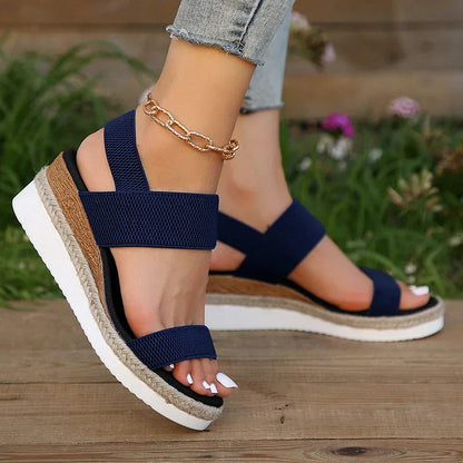 Supportive adjustable sandals with breathable open design for women | Arlena