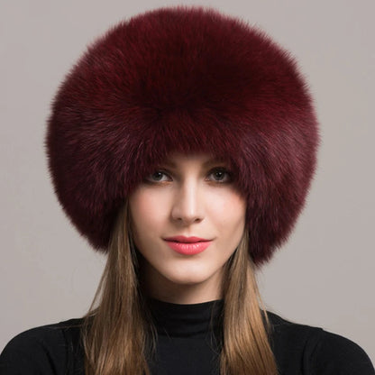 Plush winter hat with thick insulated design for women | Valentina