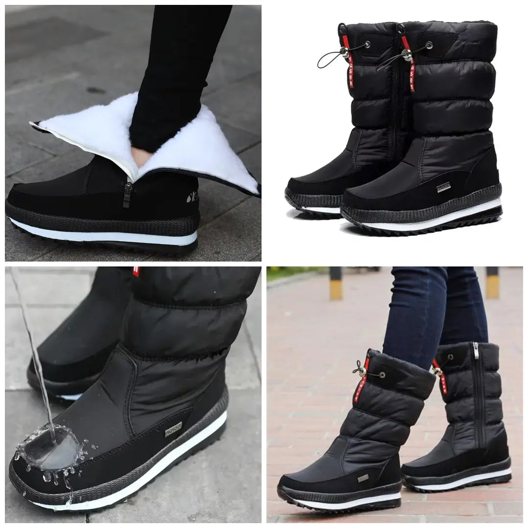 Warm waterproof snow boots for women | Eveline -10