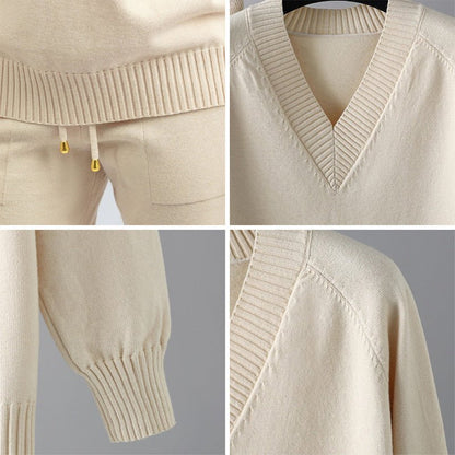 Floral comfort lounge sweater and pants set for women | Amelie Fleur Florentine