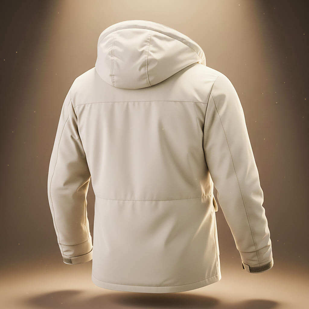 Warm hooded weather-resistant winter jacket for men | Explorer -7