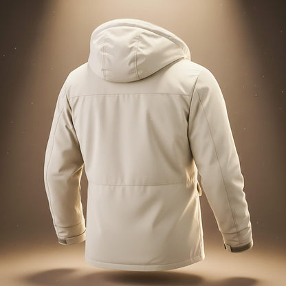 Warm hooded weather-resistant winter jacket for men | Explorer -7