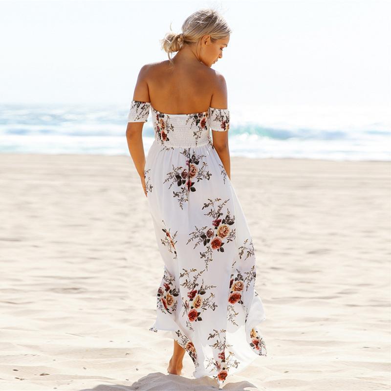 Elegant everyday long summer sundress for women -6