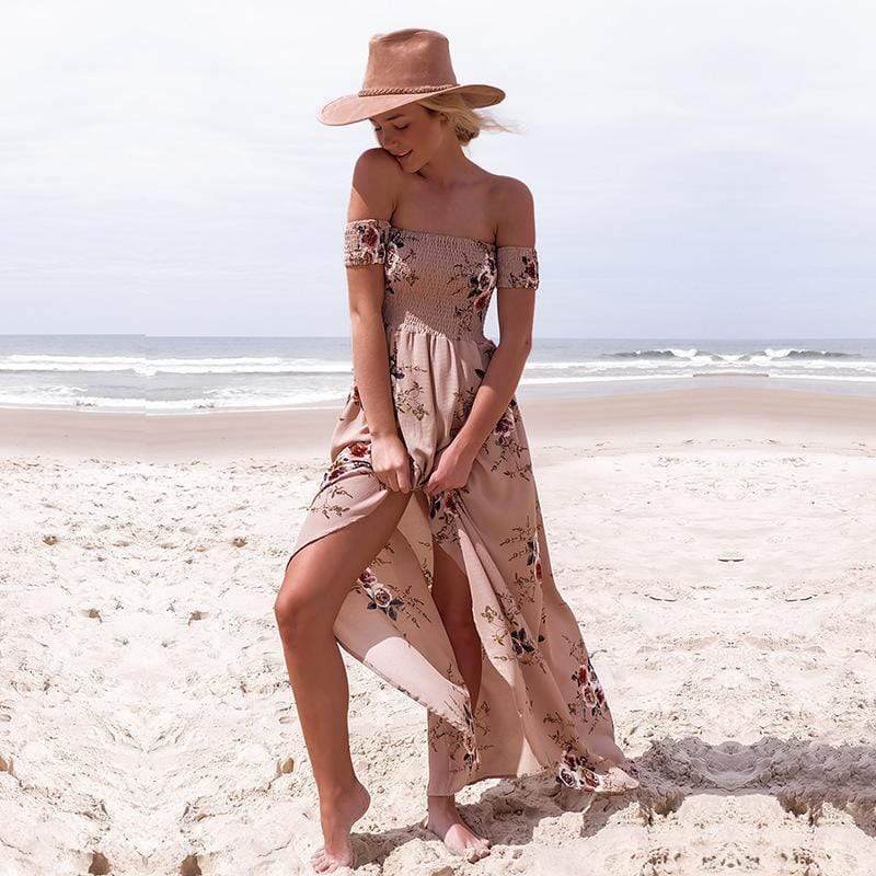 Elegant everyday long summer sundress for women -2