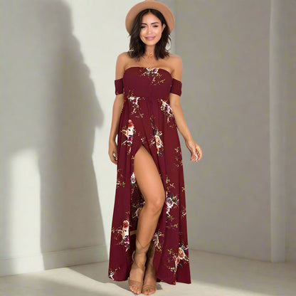 Elegant everyday long summer sundress for women -3