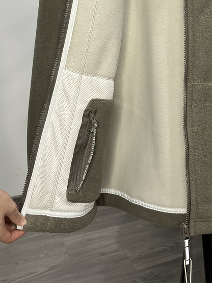 Warm lightweight outdoor fleece jacket for men | Julius -19