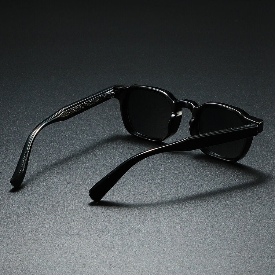 Premium acetate frame retro sunglasses for men | Silano -6