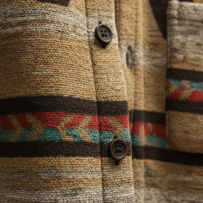 Classic warm heritage wool jacket for men | Marcus -4
