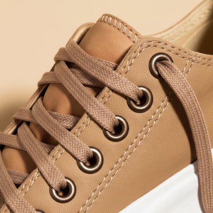 Bold high-top canvas platform sneakers for women | Eva -5