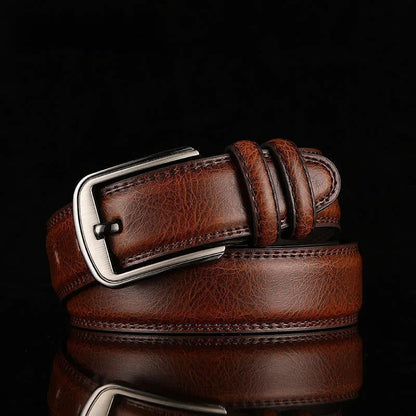 Classic durable 100% cowhide leather belt for men | Heritage -7