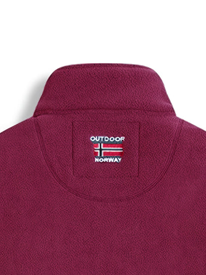 Warm lightweight outdoor fleece jacket for men | Julius -11