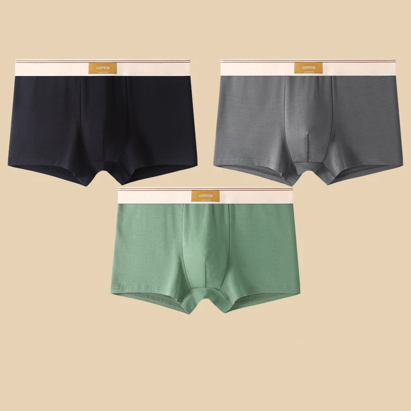 Mid rise boxer brief set with supportive stay put fit for men | Cotton Theory
