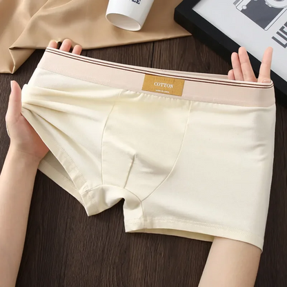 Mid rise boxer brief set with supportive stay put fit for men | Cotton Theory