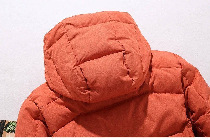 Insulated winter parka with adjustable hood for men | Orion