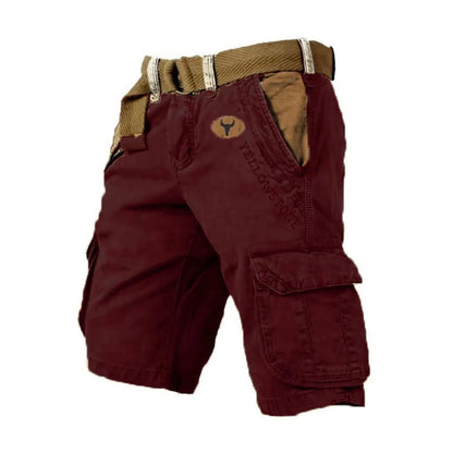 Multifunctional cargo shorts with six pockets for men | Barrett