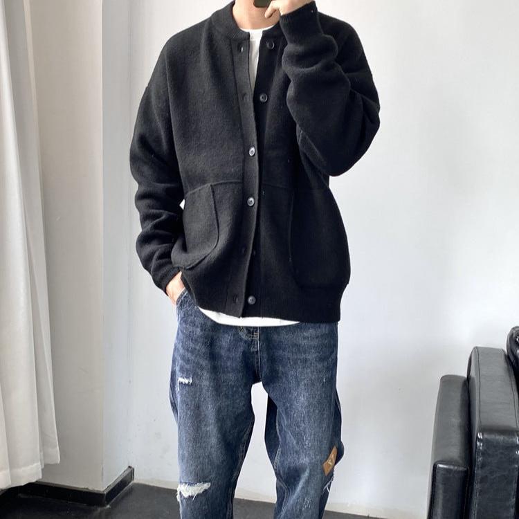 Everett Cardigan Sweater for men | Mathias Stone
