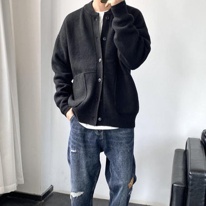 Everett Cardigan Sweater for men | Mathias Stone