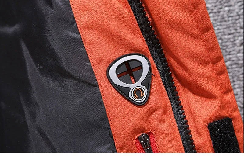 Insulated winter parka with adjustable hood for men | Orion