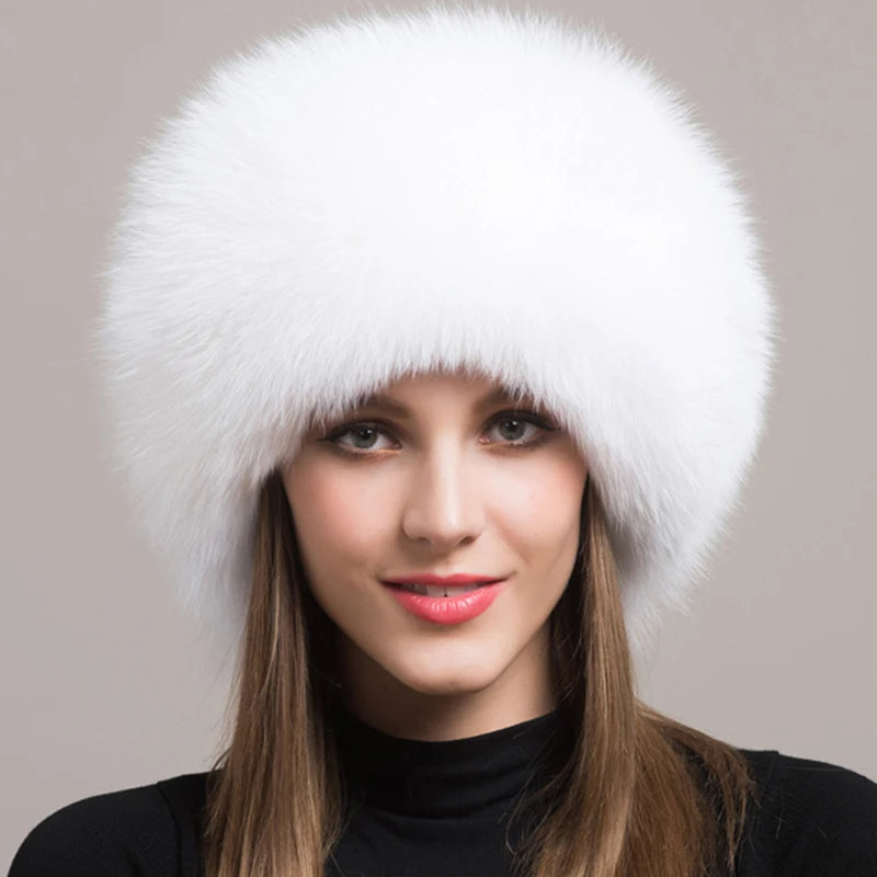 Plush winter hat with thick insulated design for women | Valentina
