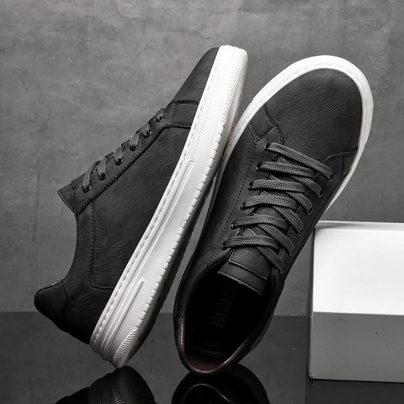 Clean stitched everyday classic sneakers for men | Belmont -7