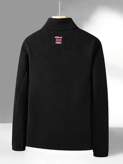 Warm lightweight outdoor fleece jacket for men | Julius -27