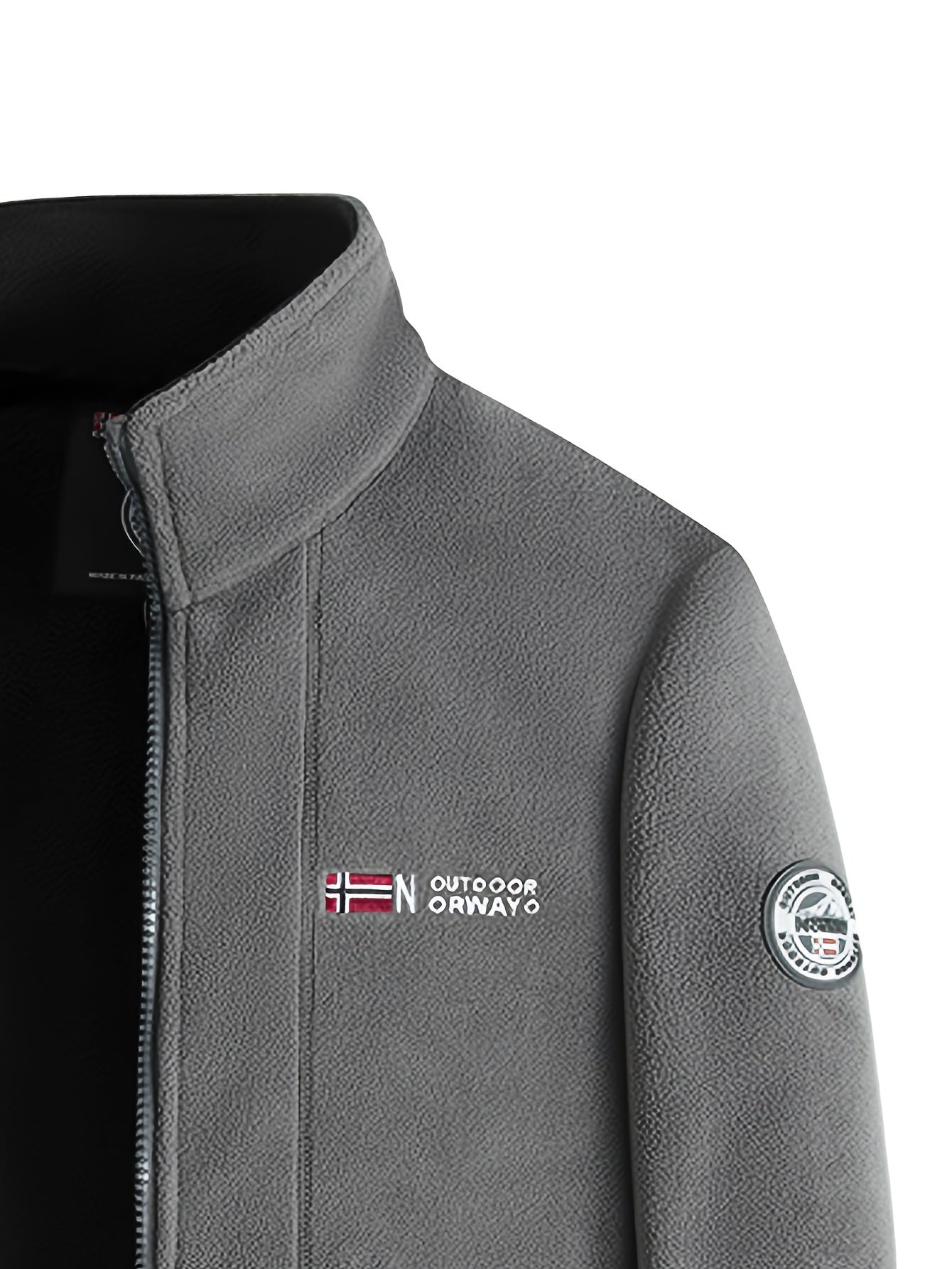Warm lightweight outdoor fleece jacket for men | Julius -22