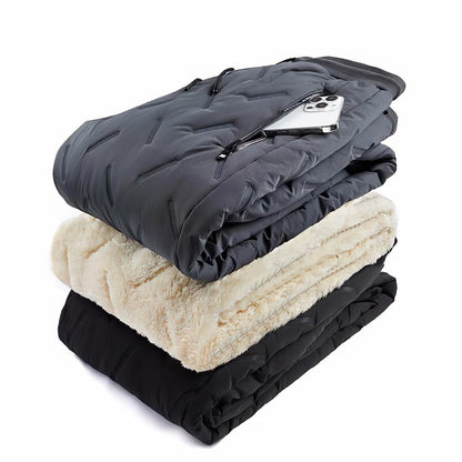 Warm fleece-lined thermal jogging trousers for men | Leila -4