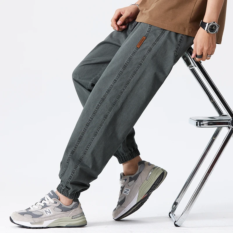 Relaxed everyday casual joggers for men -4